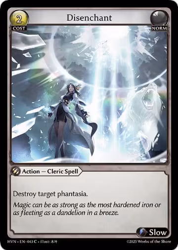 Disenchant (043), Abyssal Heaven — Grand Archive card price
