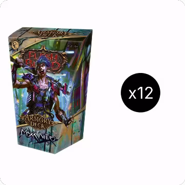 Armory Deck: Maxx Nitro Case, Armory Deck: Maxx Nitro — Flesh & Blood sealed product price