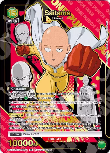 Saitama (061) (Gold) (UEPR/OPM-1-061), Union Arena Promotion Cards — Union Arena card price