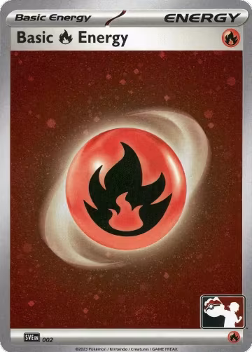 Basic Fire Energy - 002 (Cosmos Holo) (002), Prize Pack Series Cards — Pokémon card price