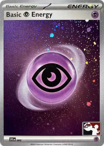 Basic Psychic Energy - 005 (Cosmos Holo) (005), Prize Pack Series Cards — Pokémon card price