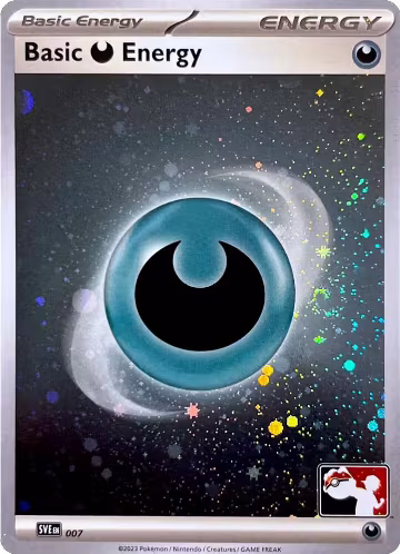 Basic Darkness Energy - 007 (Cosmos Holo) (007), Prize Pack Series Cards — Pokémon card price