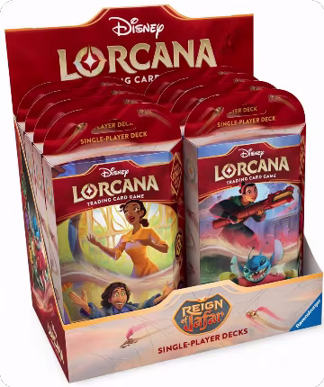 Disney Lorcana: Reign of Jafar Starter Deck Display, Reign of Jafar — Lorcana sealed product price