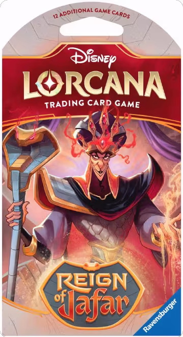 Disney Lorcana: Reign of Jafar Sleeved Booster Pack, Reign of Jafar — Lorcana sealed product price