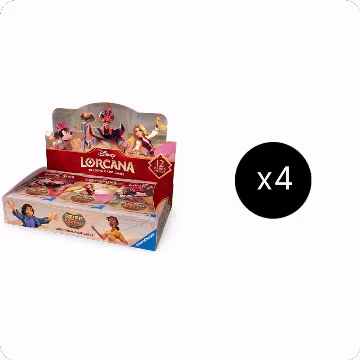 Disney Lorcana: Reign of Jafar Booster Box Case, Reign of Jafar — Lorcana sealed product price