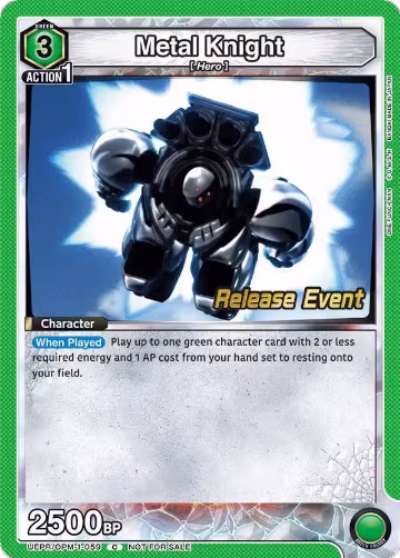 Metal Knight (UEPR/OPM-1-059), One Punch Man Release Event Cards — Union Arena card price