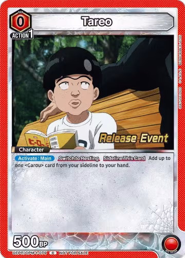 Tareo (UEPR/OPM-1-079), One Punch Man Release Event Cards — Union Arena card price