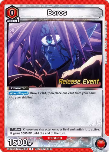 Boros (080) (UEPR/OPM-1-080), One Punch Man Release Event Cards — Union Arena card price