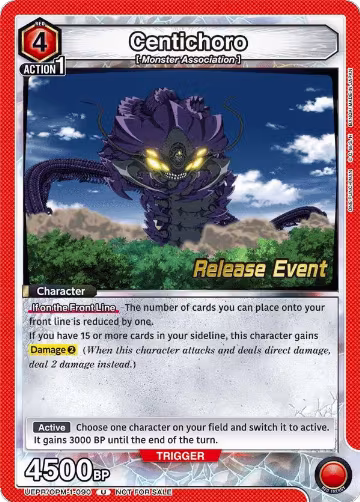 Centichoro (UEPR/OPM-1-090), One Punch Man Release Event Cards — Union Arena card price