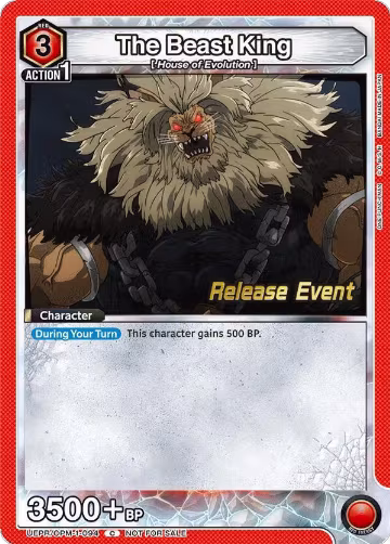 The Beast King (UEPR/OPM-1-094), One Punch Man Release Event Cards — Union Arena card price