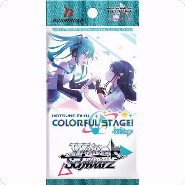 HATSUNE MIKU: COLORFUL STAGE! Booster Pack, HATSUNE MIKU: COLORFUL STAGE! — Weiß Schwarz sealed product price