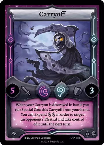 Carryoff (SS2-060), Shattered Stars Chapter 2 [SS2] — Elestrals card price