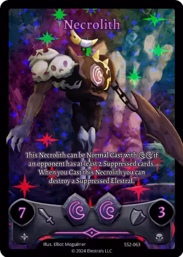 Necrolith (SS2-063), Shattered Stars Chapter 2 [SS2] — Elestrals card price