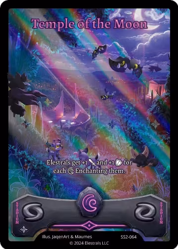 Temple of the Moon (SS2-064), Shattered Stars Chapter 2 [SS2] — Elestrals card price