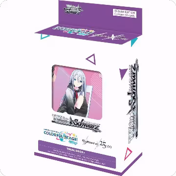 HATSUNE MIKU: COLORFUL STAGE! Nightcord at 25:00 Trial Deck+, HATSUNE MIKU: COLORFUL STAGE! — Weiß Schwarz sealed product price