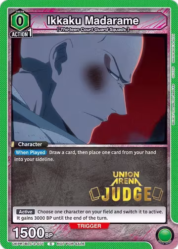 Ikkaku Madarame (Judge Pack) (UEPR/BLC-2-071), Union Arena Promotion Cards — Union Arena card price