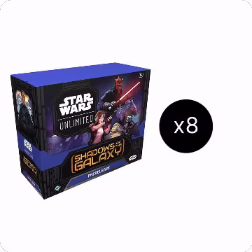Shadows of the Galaxy - Prerelease Kit Case, Shadows of the Galaxy — Star Wars sealed product price