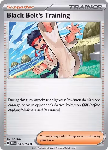 Black Belt's Training - 143/159 (143/159), Journey Together — Pokémon card price