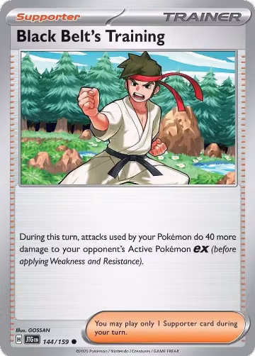 Black Belt's Training - 144/159 (144/159), Journey Together — Pokémon card price