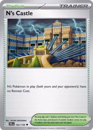 N's Castle (152/159), Journey Together — Pokémon card price