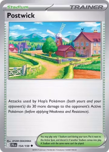 Postwick (154/159), Journey Together — Pokémon card price