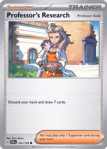Professor's Research [Professor Sada] (155/159), Journey Together — Pokémon card price