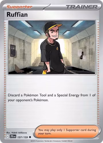 Ruffian - 157/159 (157/159), Journey Together — Pokémon card price