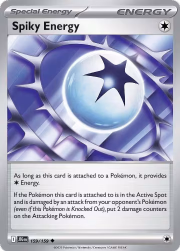 Spiky Energy - 159/159 (159/159), Journey Together — Pokémon card price