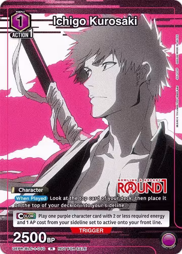 Ichigo Kurosaki (Round1 Bowling & Arcade) (UEPR/BLC-1-040), Union Arena Promotion Cards — Union Arena card price
