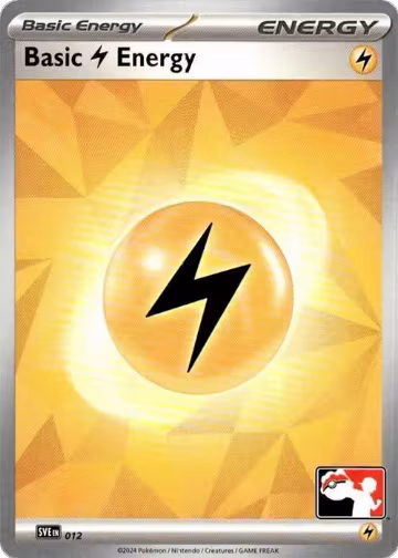 Basic Lightning Energy - 012 (012), Prize Pack Series Cards — Pokémon card price