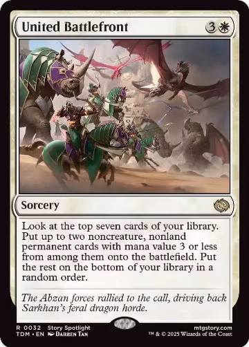 United Battlefront (32), Tarkir: Dragonstorm — Magic card price