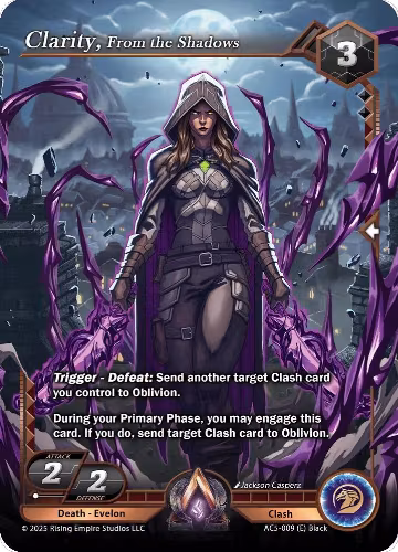 Clarity, From the Shadows (AC5-009), Equilibrium — Alpha Clash card price