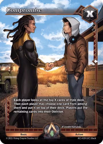 Compromise (AC5-029), Equilibrium — Alpha Clash card price