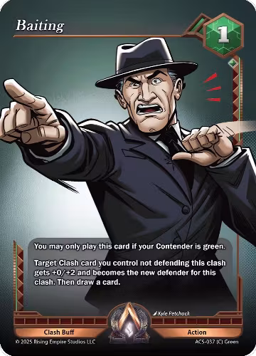 Baiting (AC5-037), Equilibrium — Alpha Clash card price