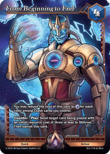 From Beginning to End (AC5-118), Equilibrium — Alpha Clash card price