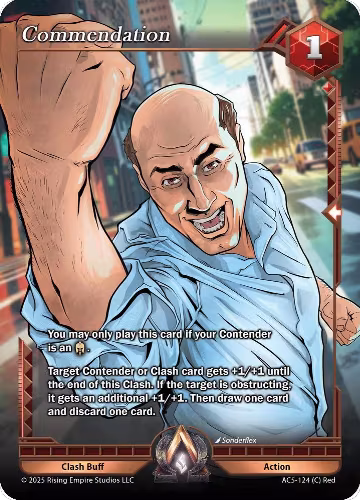 Commendation (AC5-124), Equilibrium — Alpha Clash card price