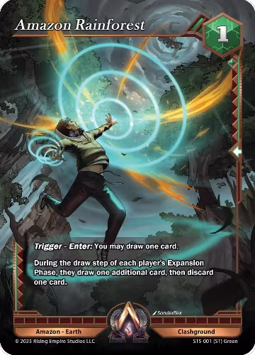 Amazon Rainforest (ST5-001), Equilibrium — Alpha Clash card price