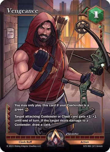 Vengeance (Starter Rare) (ST5-002), Equilibrium — Alpha Clash card price