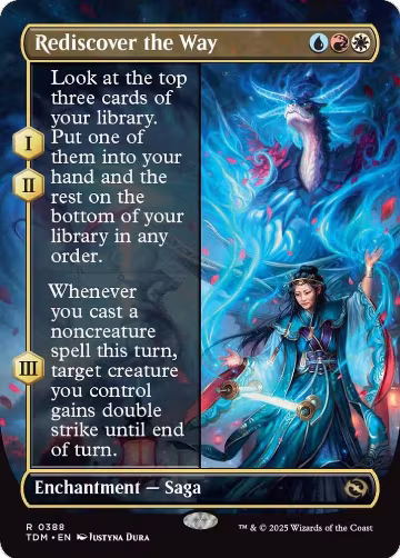 Rediscover the Way (Borderless) (388), Tarkir: Dragonstorm — Magic card price