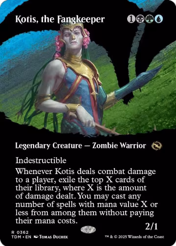 Kotis, the Fangkeeper (Borderless) (362), Tarkir: Dragonstorm — Magic card price