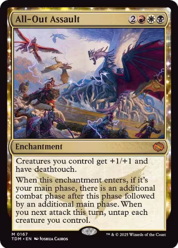 All-Out Assault (167), Tarkir: Dragonstorm — Magic card price