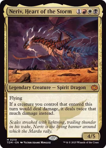 Neriv, Heart of the Storm (210), Tarkir: Dragonstorm — Magic card price