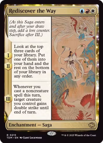 Rediscover the Way (215), Tarkir: Dragonstorm — Magic card price