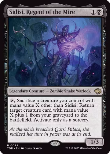 Sidisi, Regent of the Mire (92), Tarkir: Dragonstorm — Magic card price