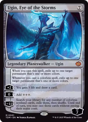 Ugin, Eye of the Storms (1), Tarkir: Dragonstorm — Magic card price