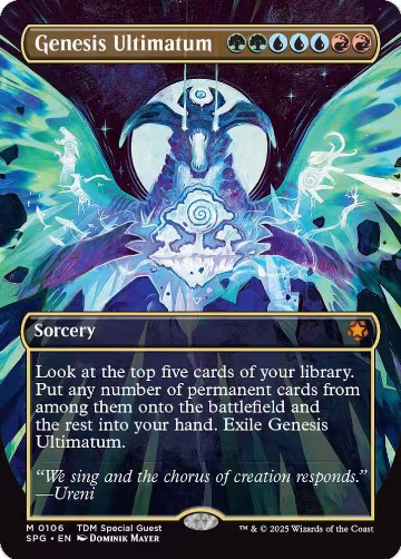 Genesis Ultimatum (Borderless) (106), Special Guests — Magic card price