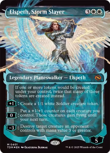 Elspeth, Storm Slayer (Showcase) (401), Tarkir: Dragonstorm — Magic card price