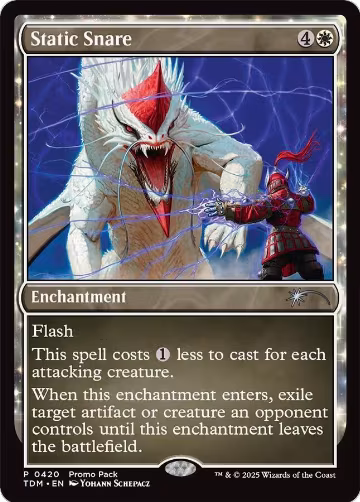 Static Snare (420), Promo Pack: Tarkir: Dragonstorm — Magic card price