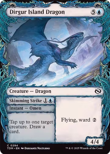 Dirgur Island Dragon (Showcase) (294), Tarkir: Dragonstorm — Magic card price