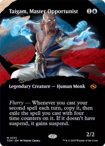 Taigam, Master Opportunist (Borderless) (335), Tarkir: Dragonstorm — Magic card price